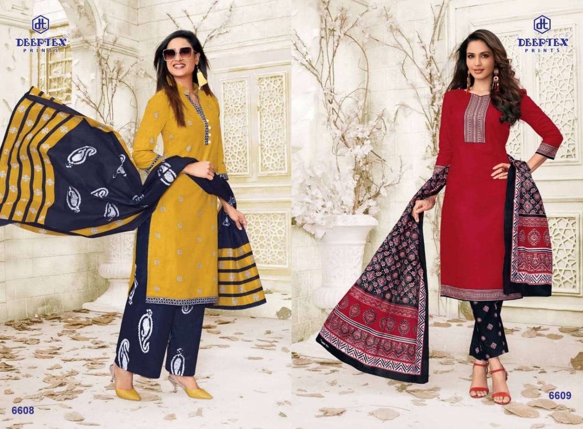 Deeptex Prints Miss India Vol-66 6601-6626 Series 5
