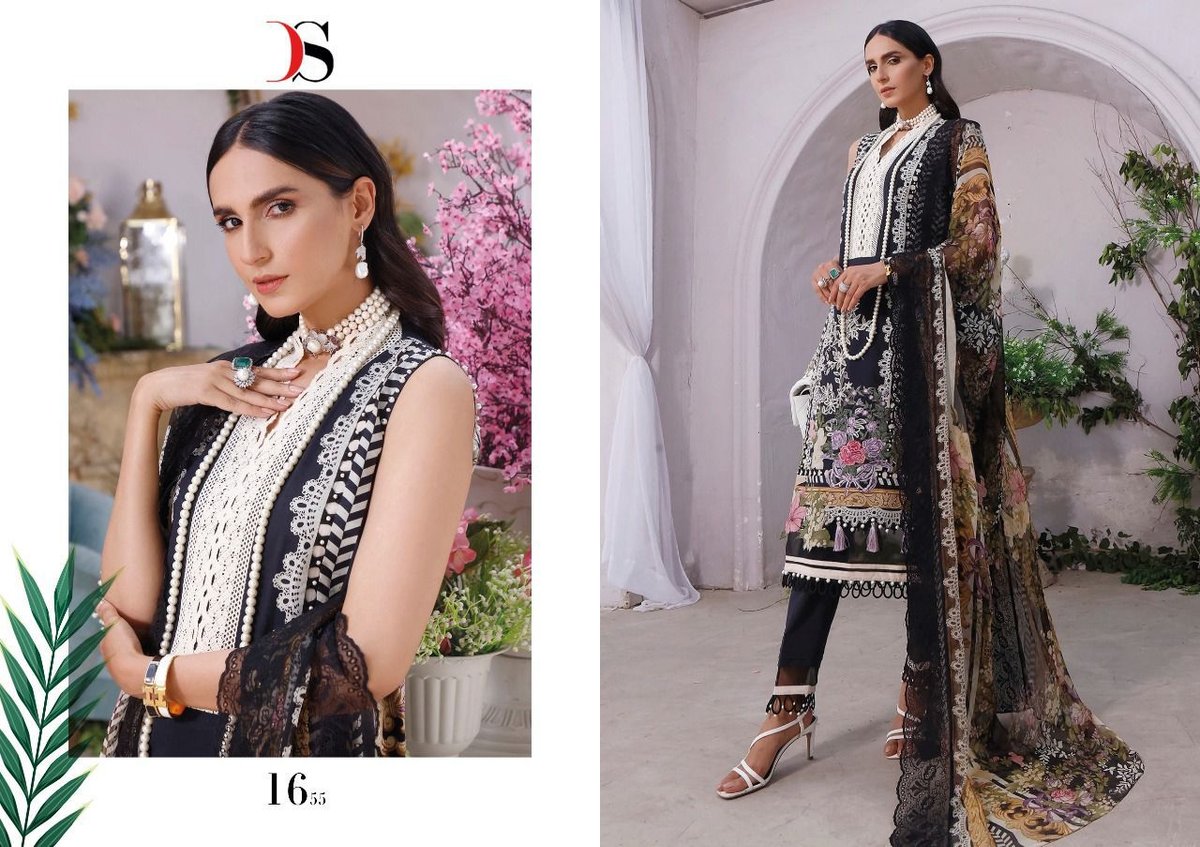 Deepsy Suits Firdous Embroidered Dupatta Vol-2 1651-1658 Series 5