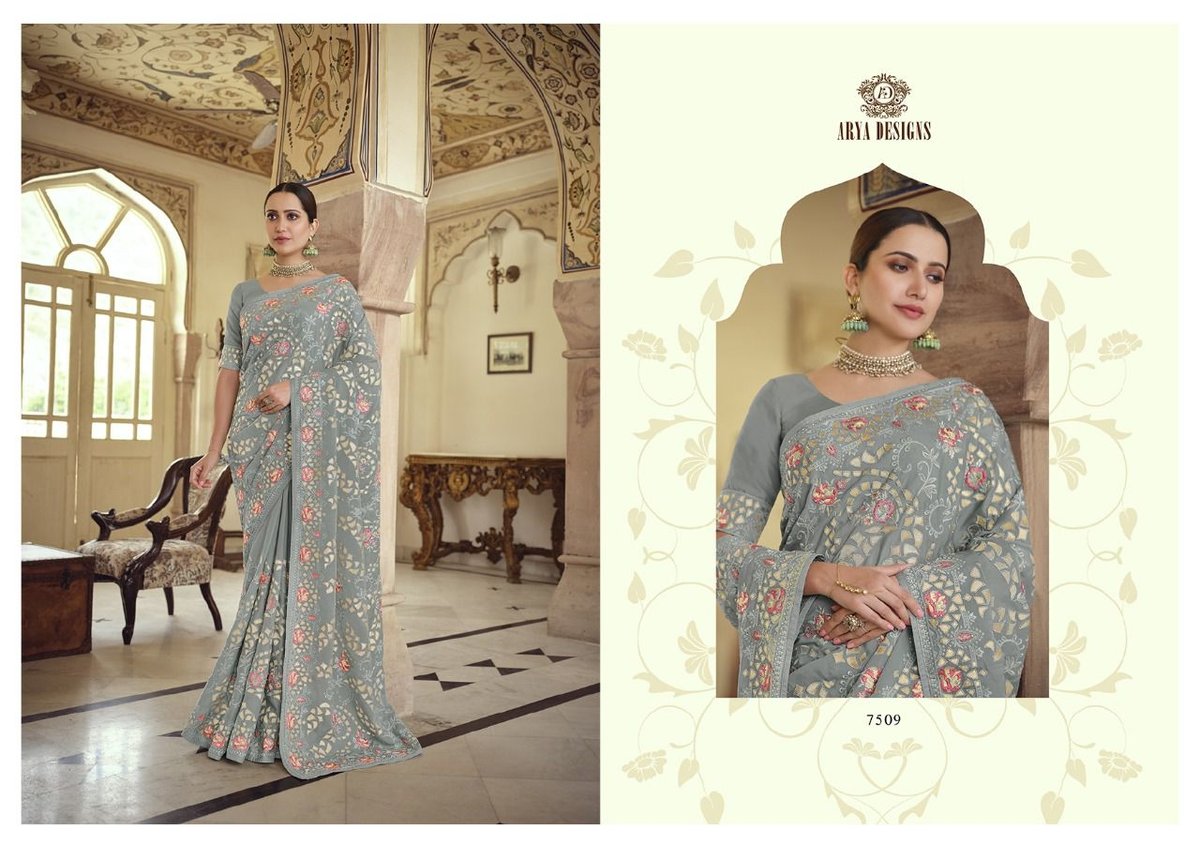 Arya Designs Swarna Vol-2 7501-7536 Series 9