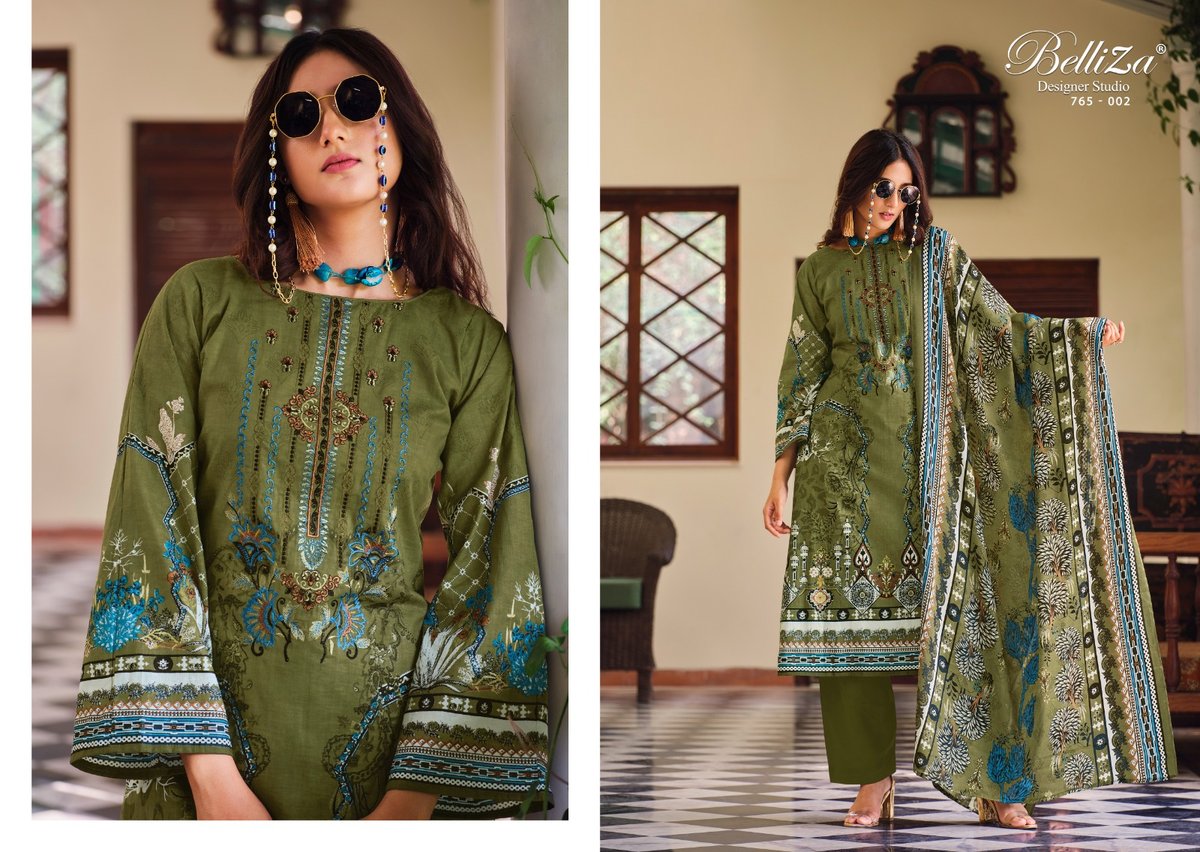 Belliza Designer Naira Vol-2 765-001 to 765-010 Series 2