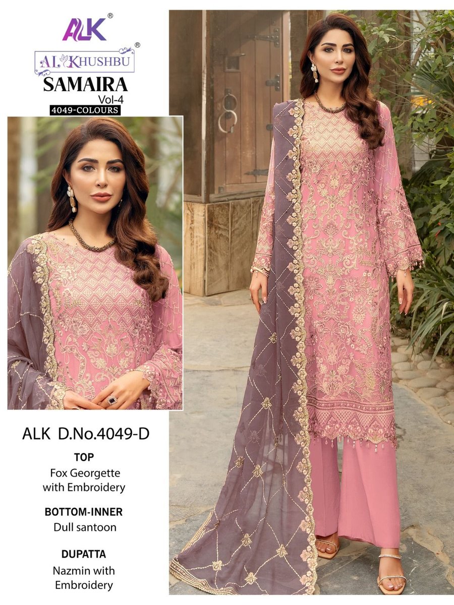 AL Khushbu Samaira Vol-4 4049 Colors 4