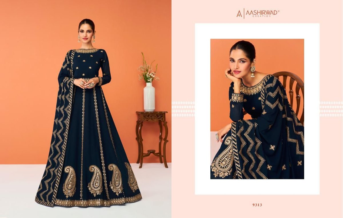 Aashirwad Creation Jasleen 9310-9314 Series 4