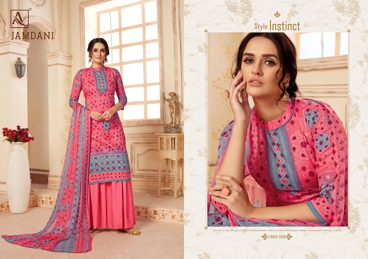 Alok Suits Jamdani 603-001-603-010 Series 6