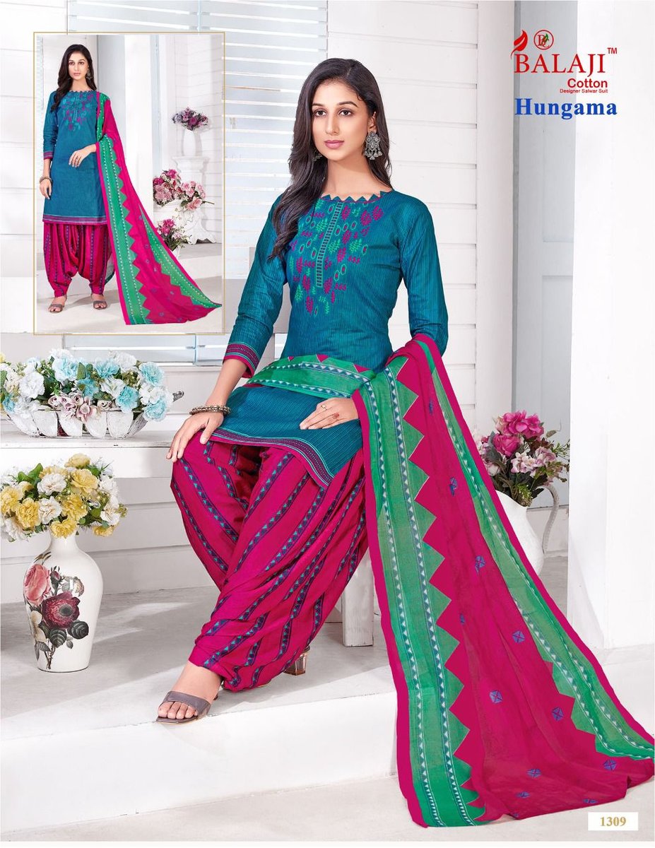 Balaji Cotton Hungama Vol-13 1301-1310 Series 9