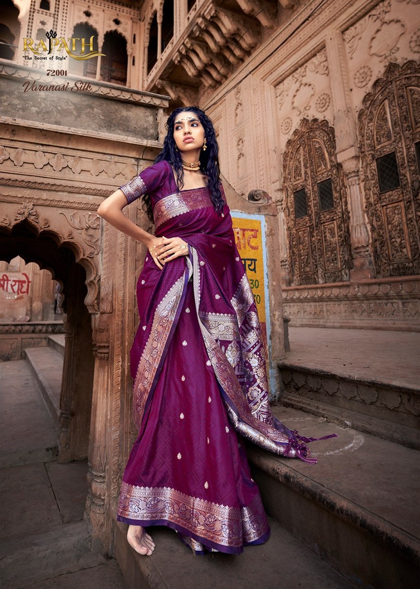 Rajpath Fabrics Glory Silk 72001-72006 Series 1