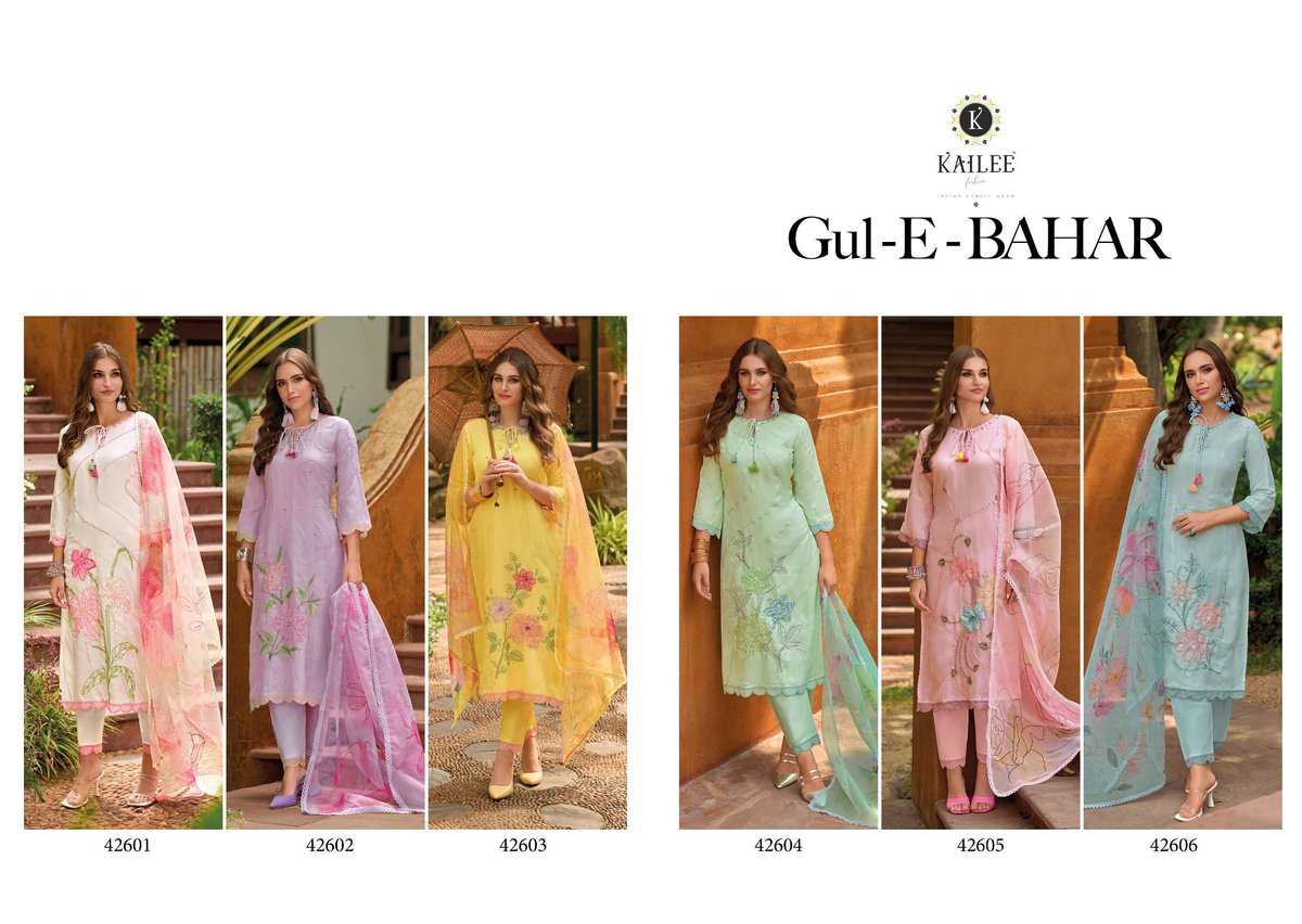 KAILEE FASHION GUL-E-BAHAR 42601 TO 42606 7