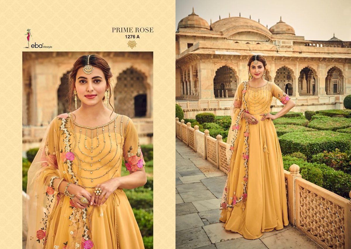 Eba Lifestyle Prime Rose Colors Edison Vol-2 1276 Colors 1