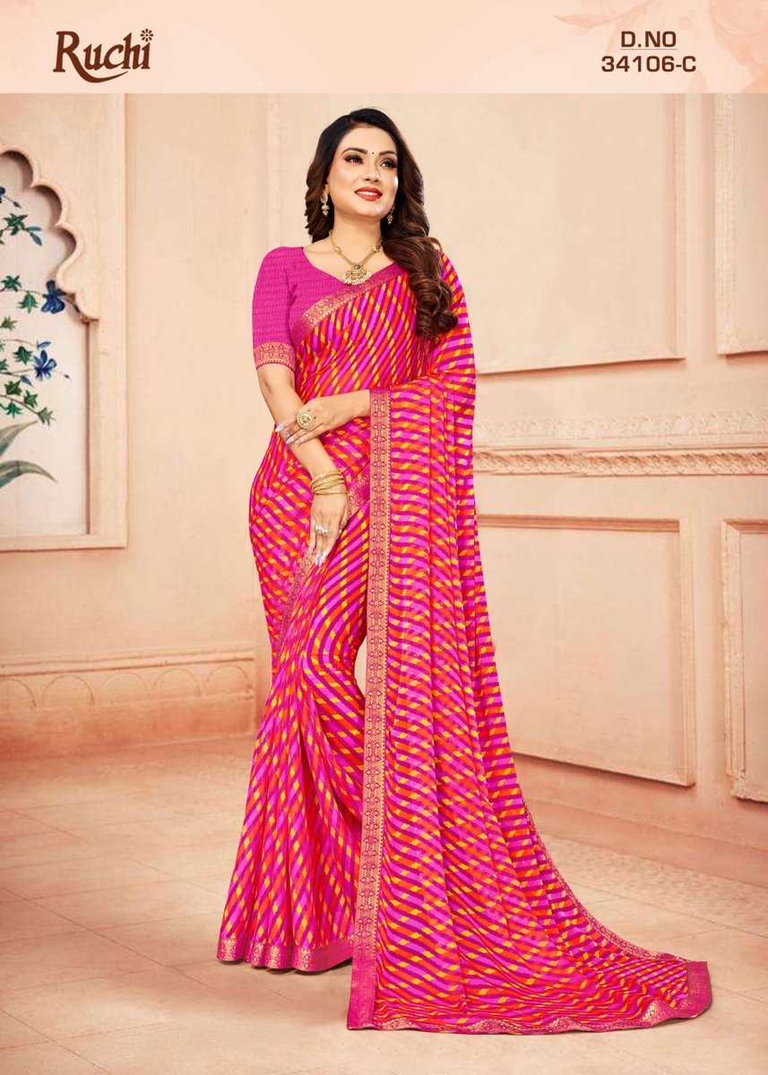 RUCHI SAREE SIMAYAA 106 34106-A TO 34106-F 3