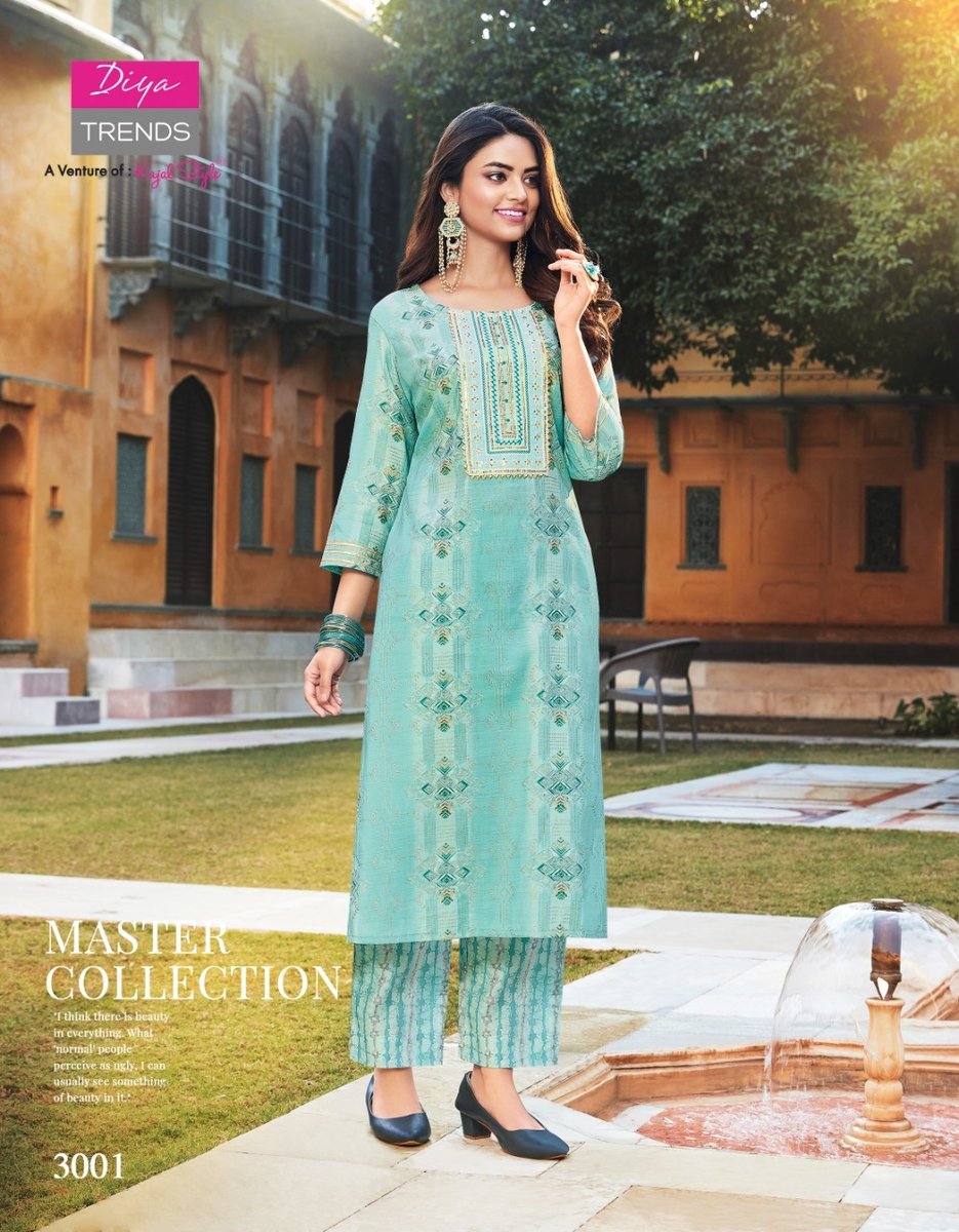 Diya Trends Goldy Vol-3 3001-3010 Series 1