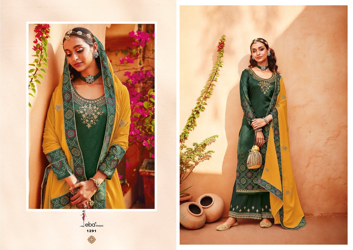 Eba Lifestyle Rang Bandhej Vol-2 1286-1291 Series 6