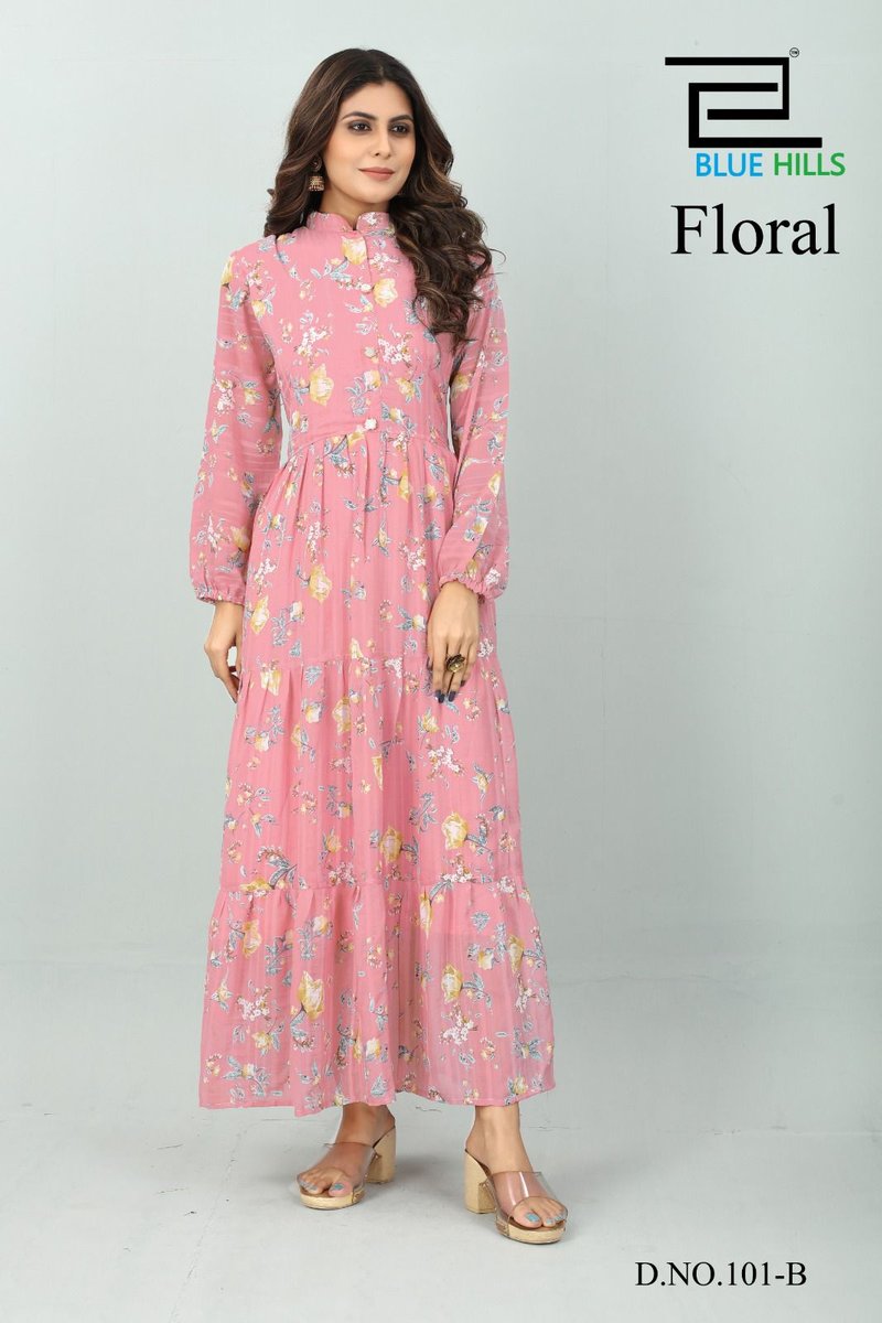 Blue Hill Floral 101 Colours 1