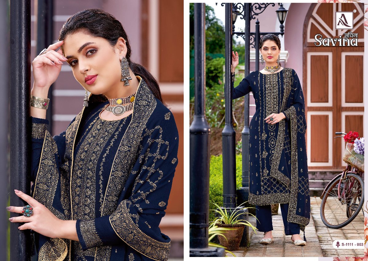 Alok Suit Savina 1111-001 to 1111-005 Series 3