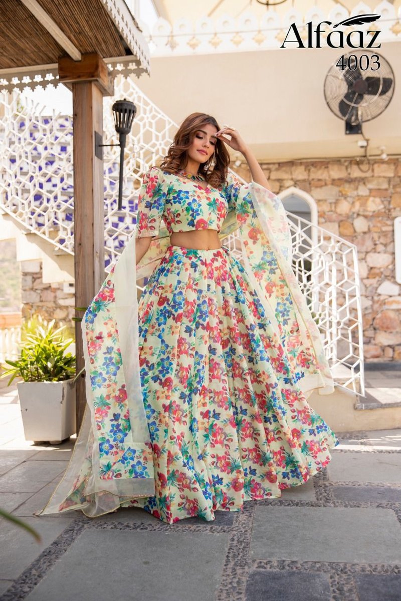 Alfaaz Vol-4 Printed Lehenga Choli 4001-4004 Series 3