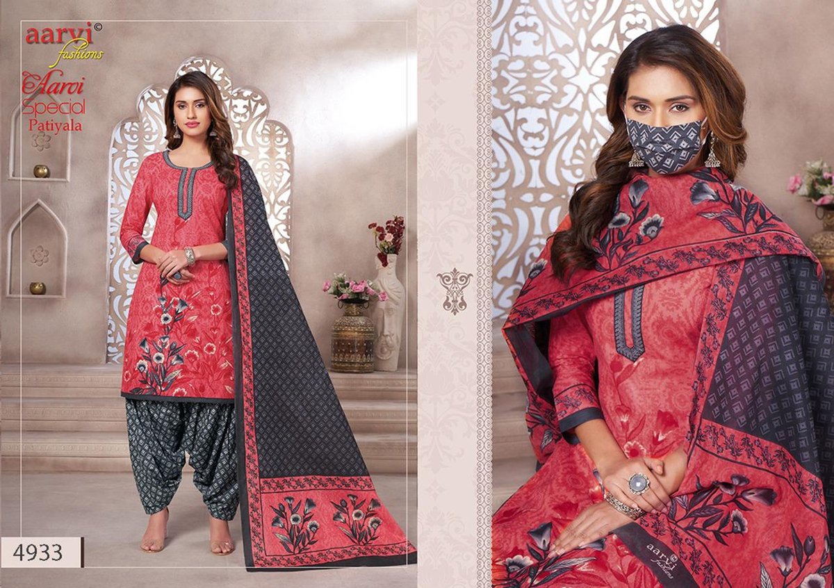 Aarvi Fashion Aarvi Special Patiyala Vol-14 4931-4942 Series 3