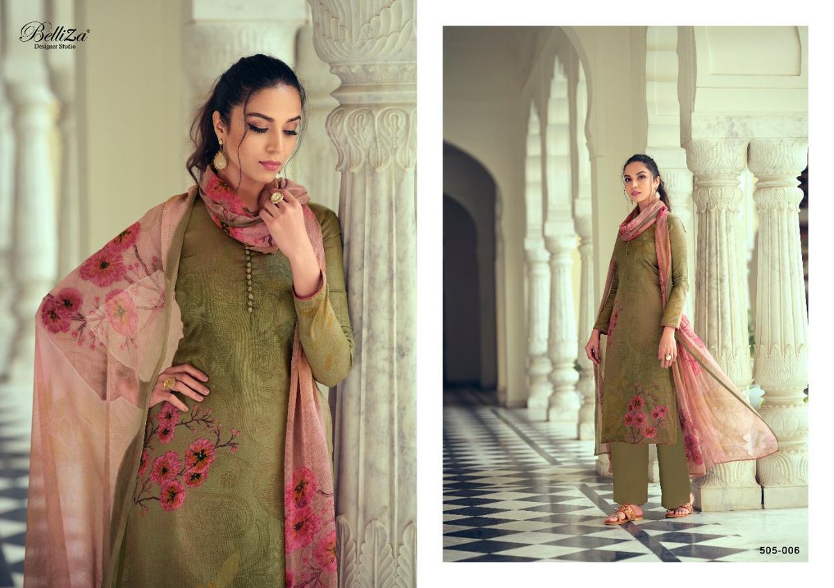 Belliza Designer Studio Elicia 505-001 to 505-010 Series 6