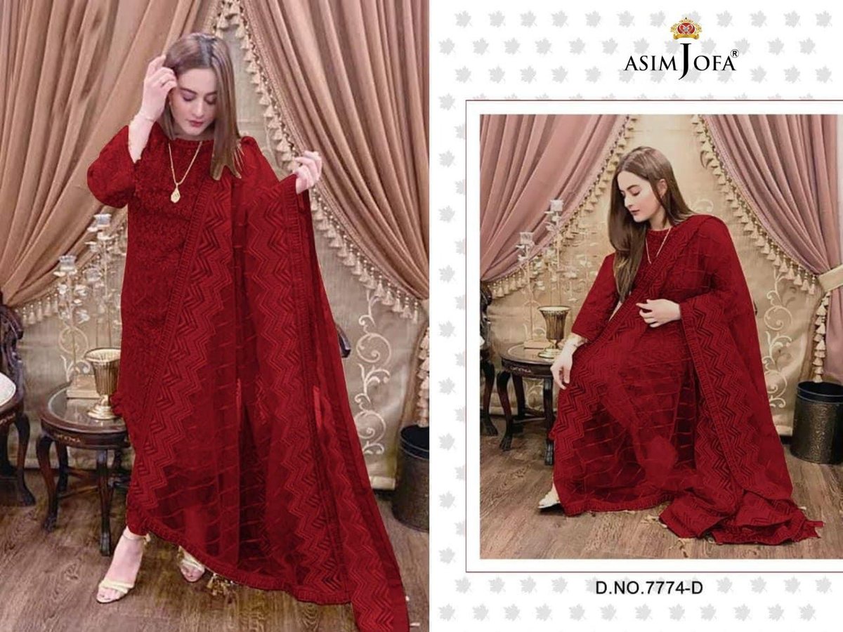 Asim Jofa Super Hit 7774-7775 Design 1