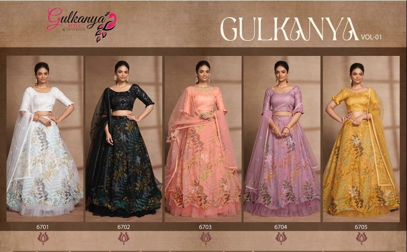 Aahvan Design Gulkanya Vol-1 6701-6705 Series 6