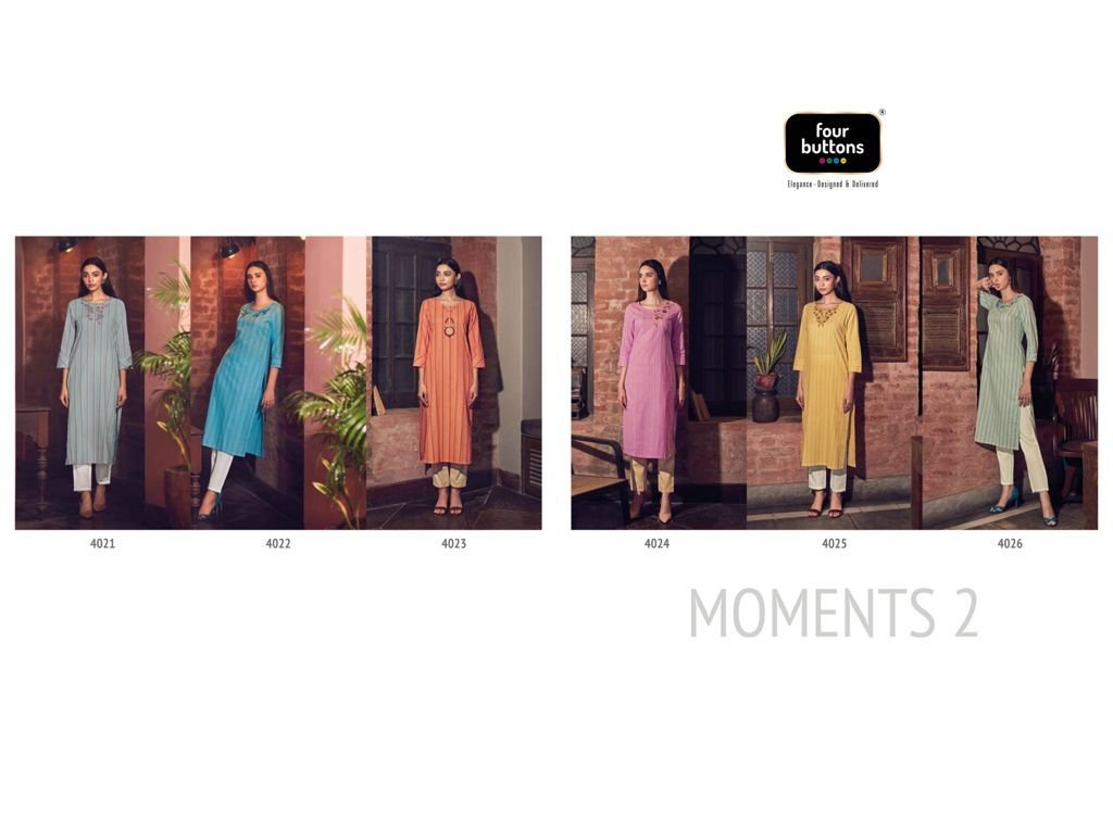 Four Buttons Moments Vol-2 4021-4026 Series 7