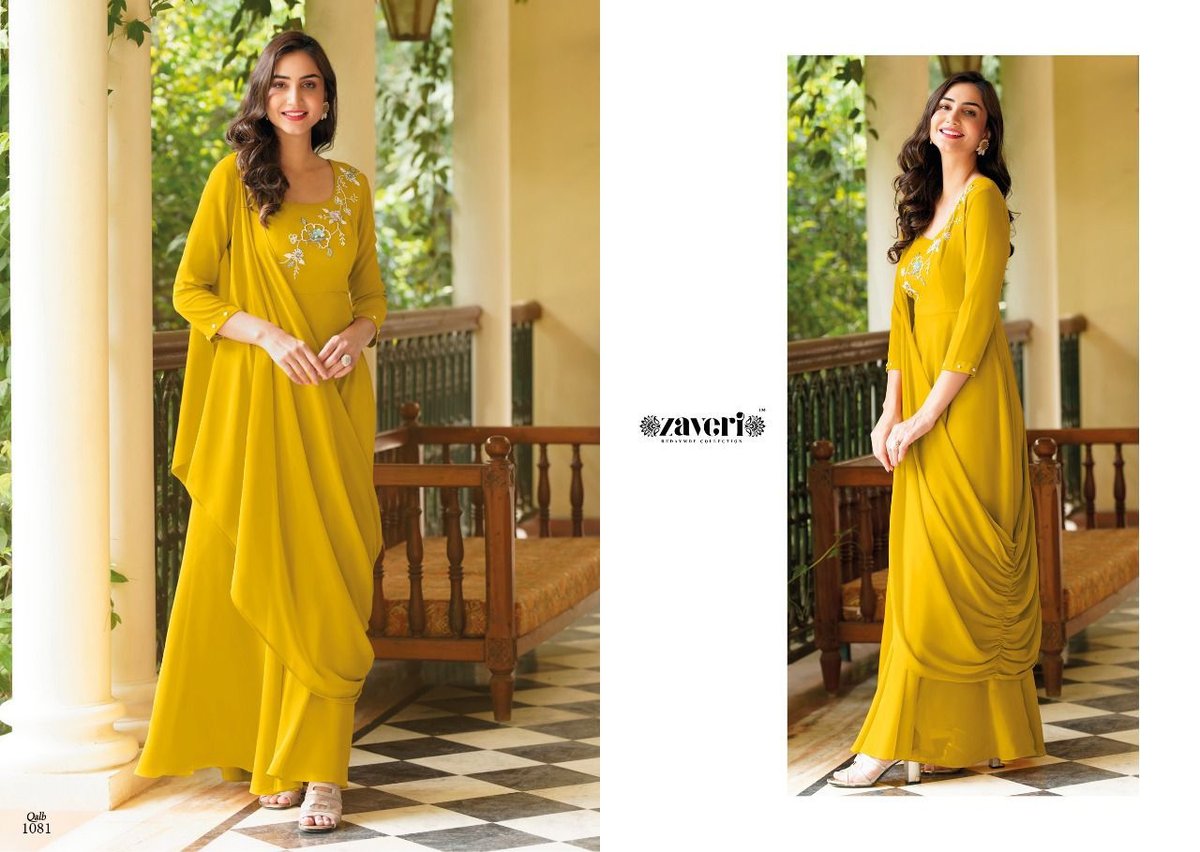 Zaveri Qalb 1079-1082 Series 3