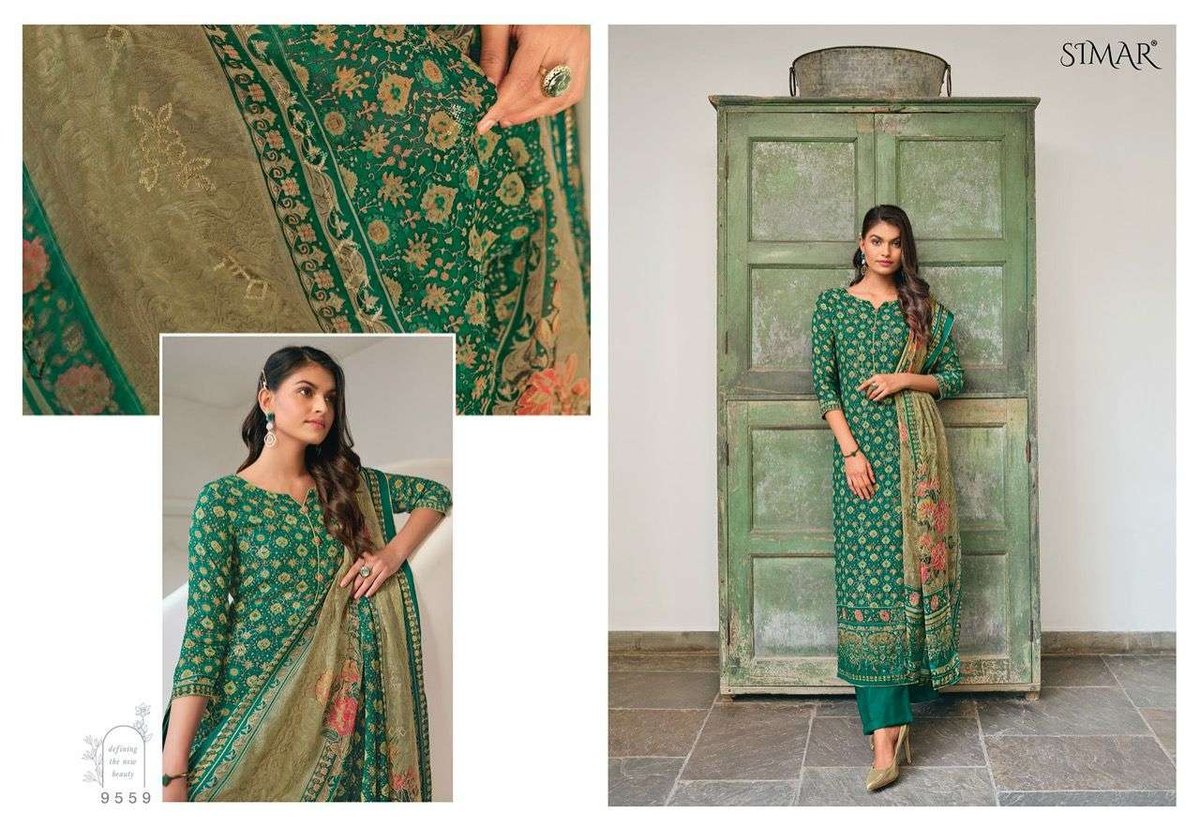 Glossy Simar Mahnoor Vol-2 9558-9565 Series 2