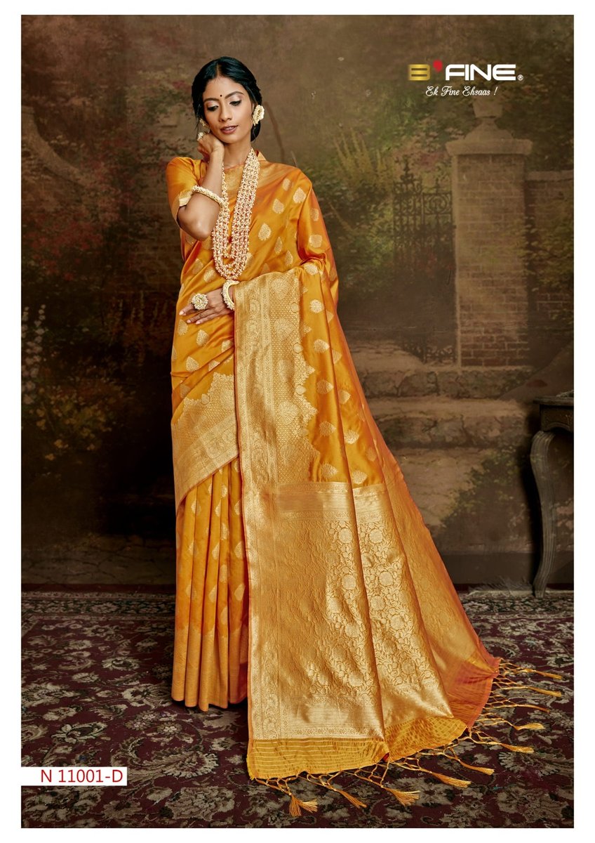 B Fine Saree All Time Hit Vol-2 11001-11005 Colors Series 4