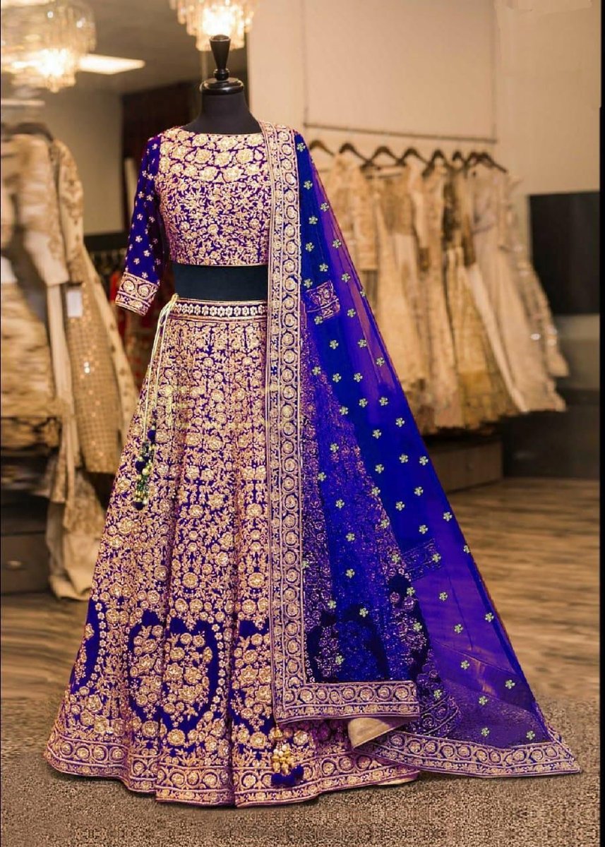 DJ Bridal Designer Lehenga DJ-128 Colors 3