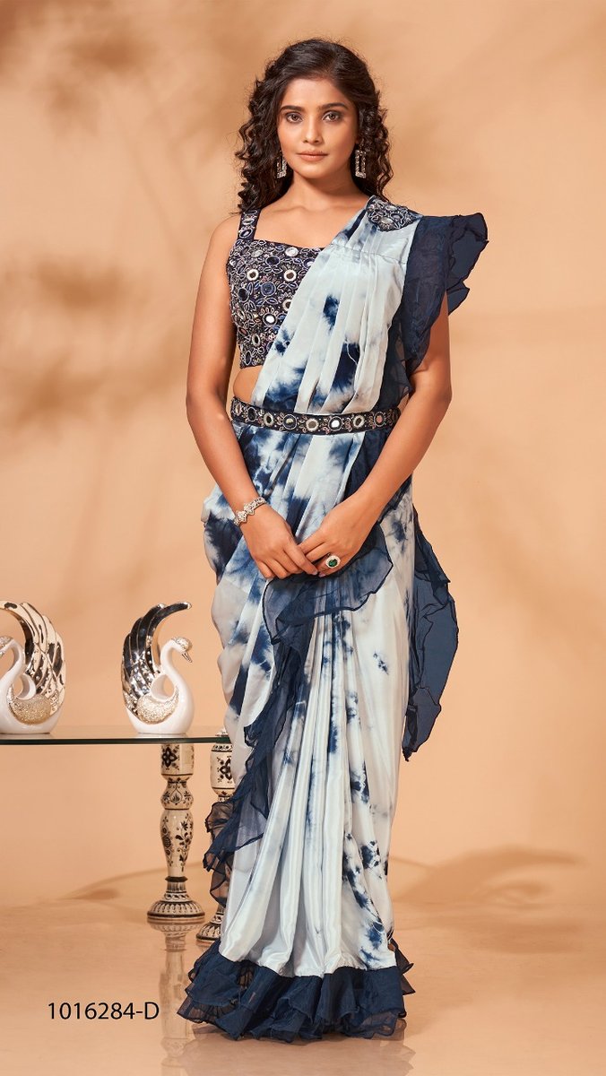 Aamoha Trendz Ready To Wear Designer Saree 1016284 Colors 6