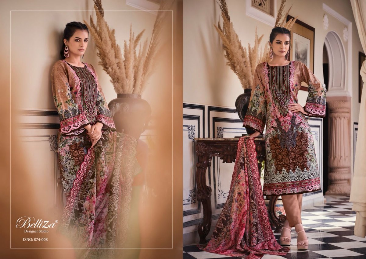 BELLIZA GUZARISH VOL 2  874-001 TO 874-008 SERIES 8