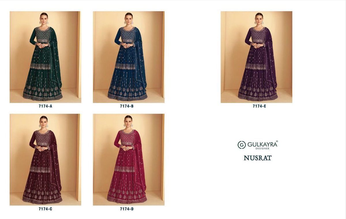 Gulkayra Designer Nusrat 7174 Colors 6