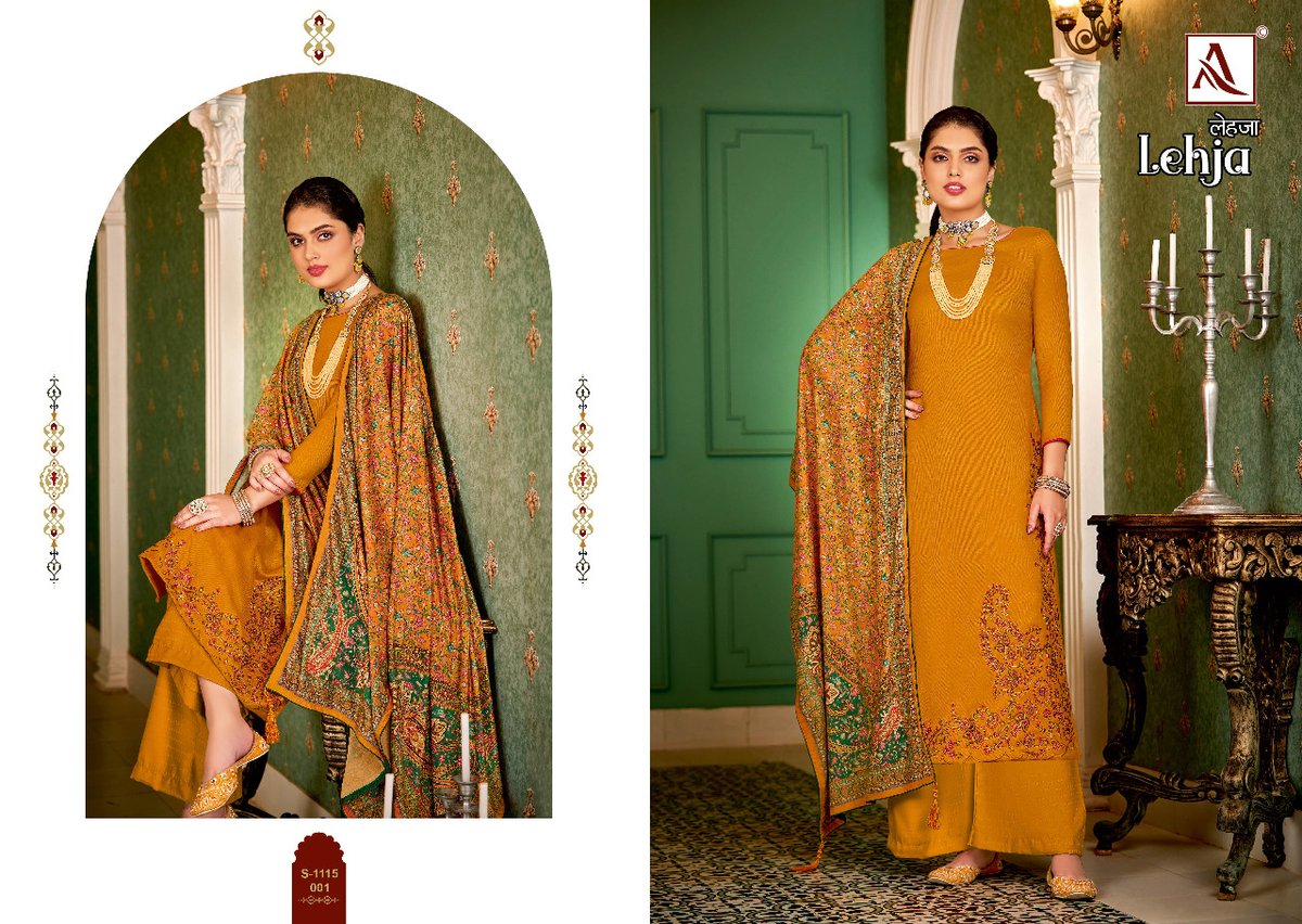 Alok Suit Lehja 1115-001 to 1115-006 Series 1