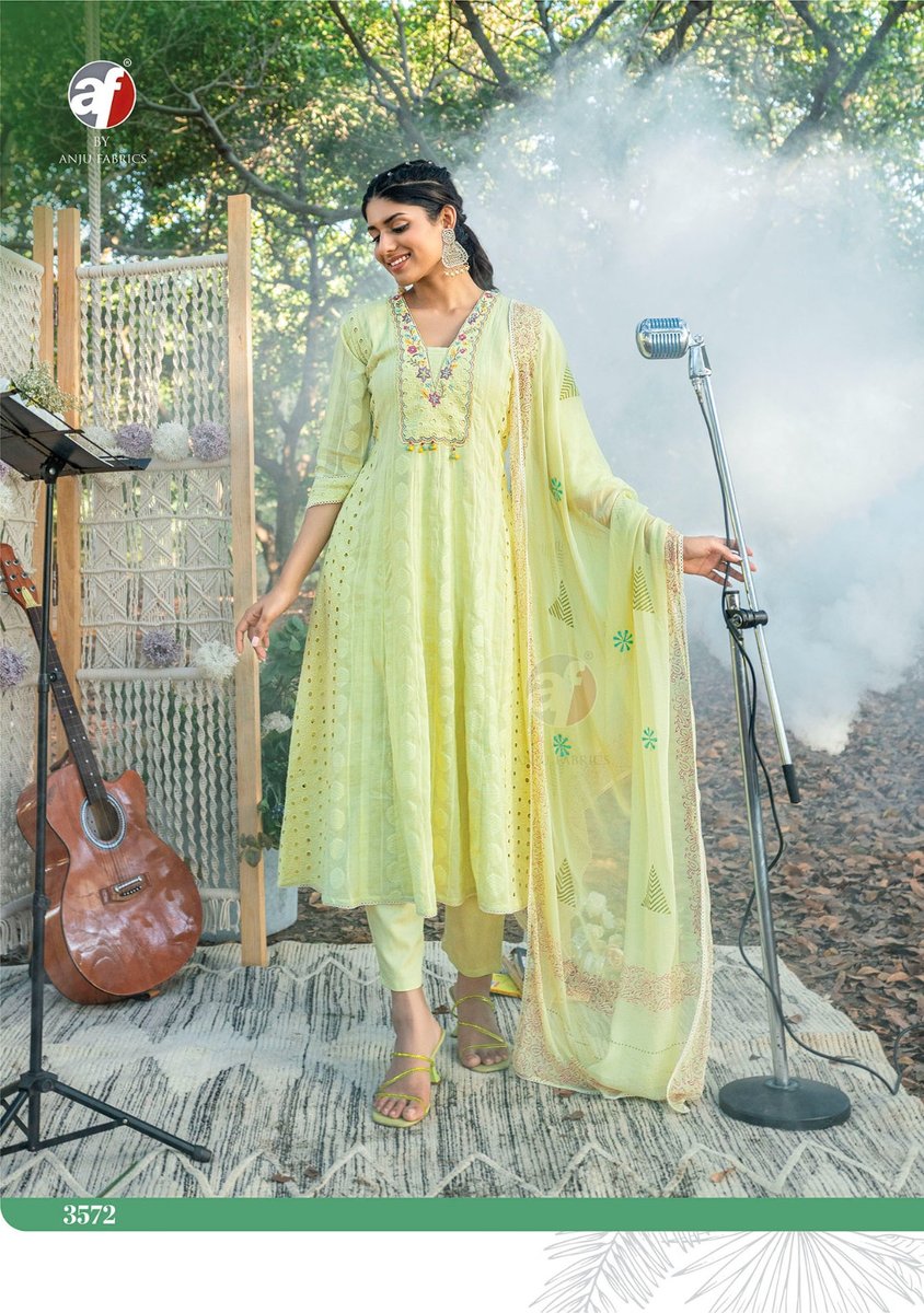 ANJU FABRICS RHYTHM 3571 TO 3573 2
