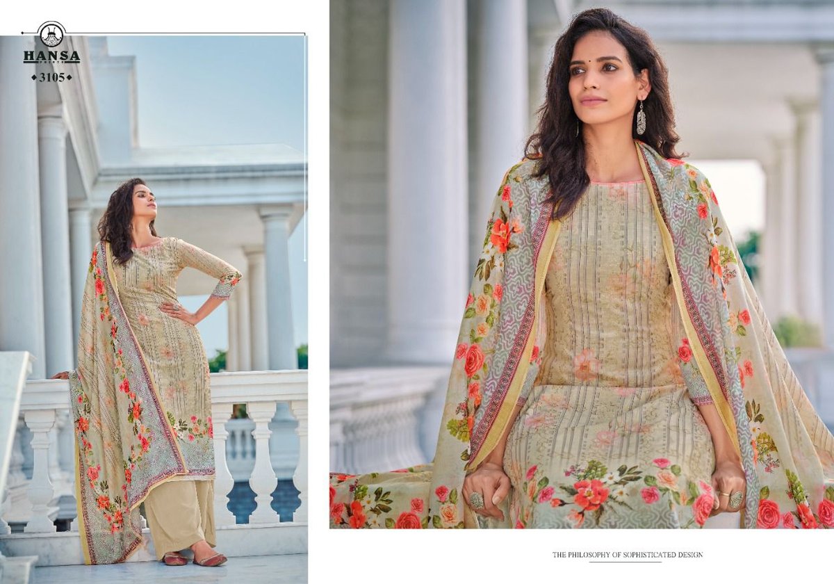Hansa Prints Hidaya Suvarna 3101-3106 Series 5