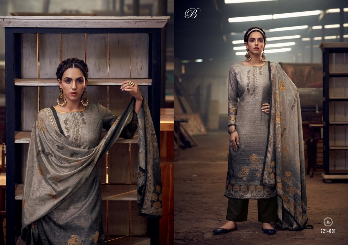 Belliza Designer Heritage 721-001 To 721-010 Series 1