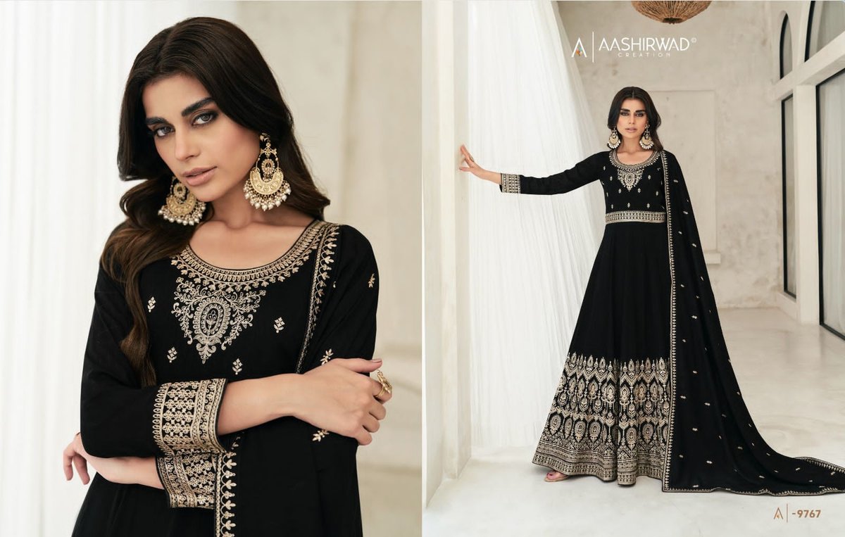 Aashirwad Creation Gulkand Bela 9765-9769 Series 3
