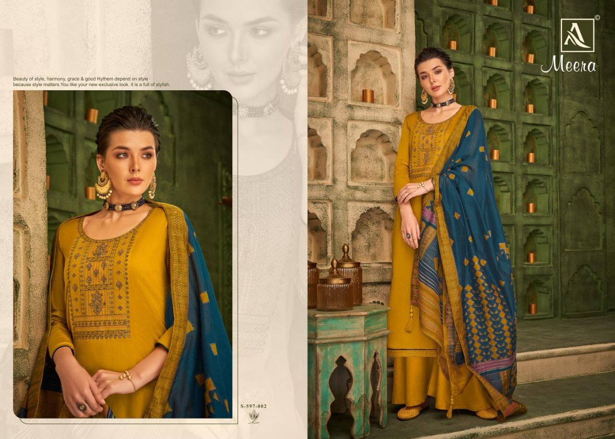 Alok Suits Meera 597-001 to 597-008 Series 2