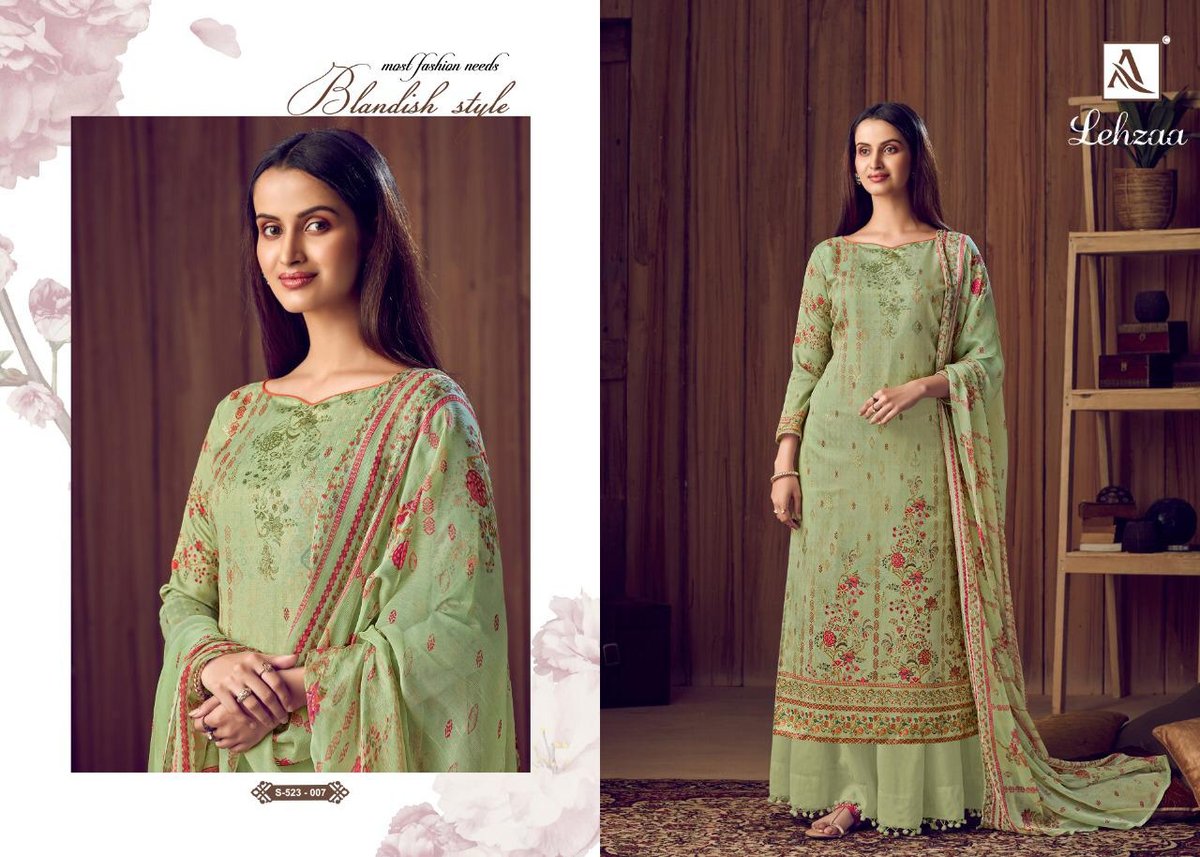 Alok Suits Lehzaa 523-001-523-008 Series 7