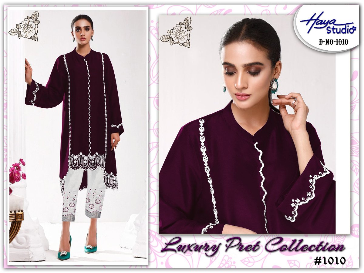 Haya Studio Luxury Pret Collection Vol-1010 Series 3
