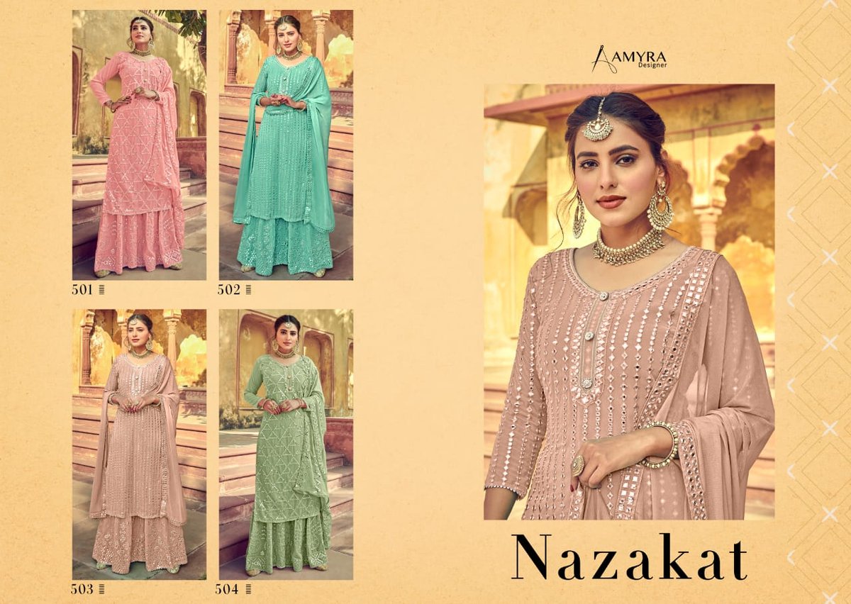 Amyra Designer Nazakat 501-504 Series 5