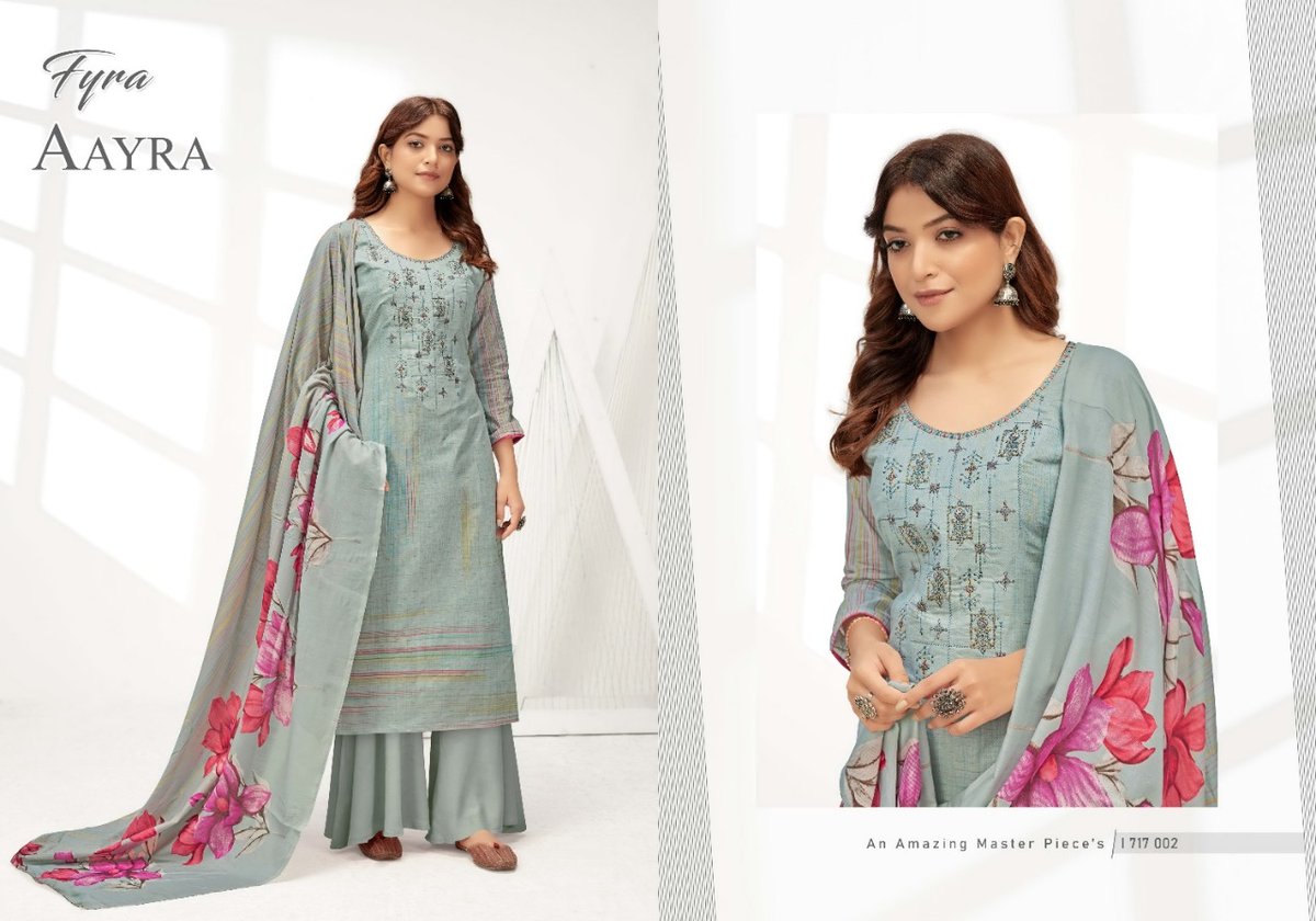 Alok Suits Fyra Aayra 1717-001 to 1717-010 Series 2