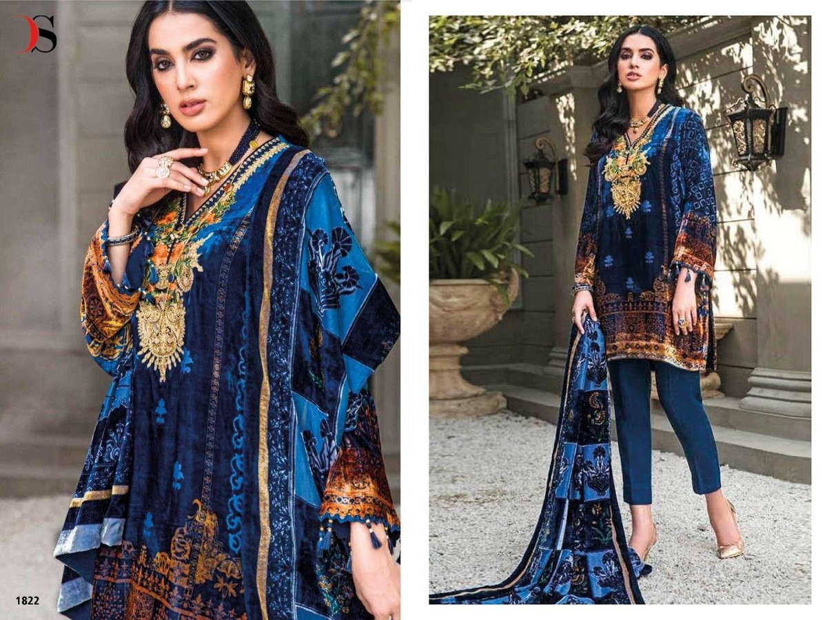 Deepsy Suits Pure Joy Of Winter Velvet 1561-1567 Series 2