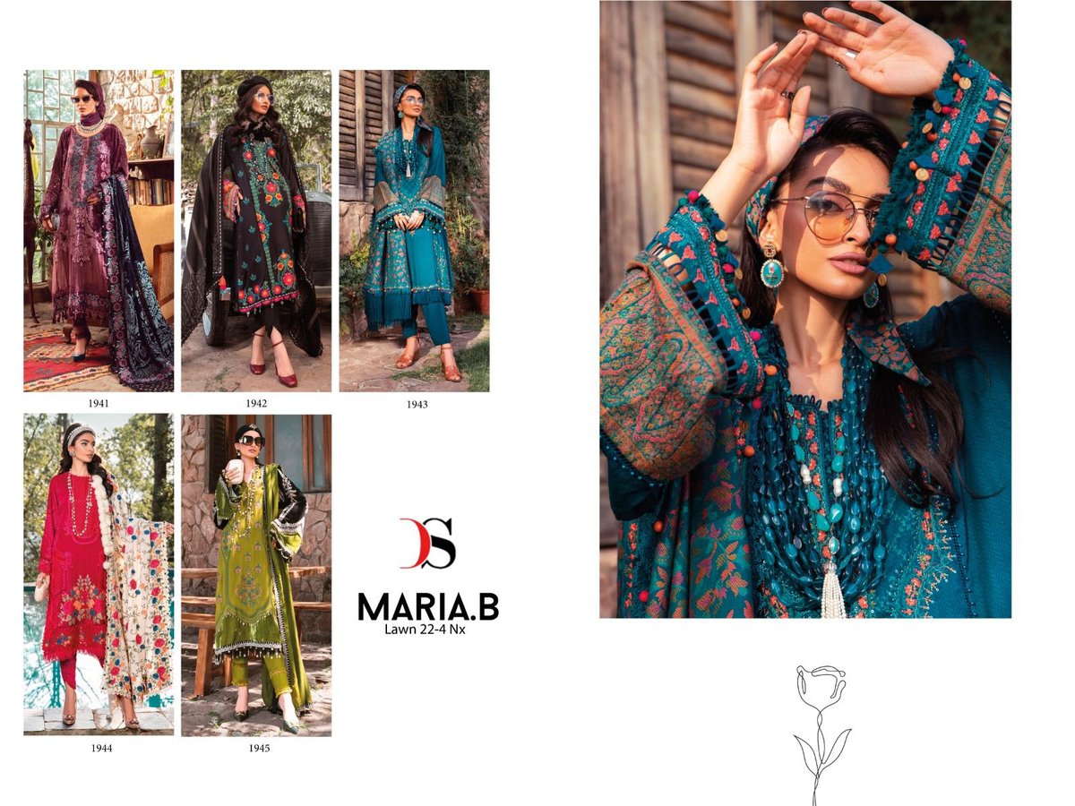 Deepsy Suit Maria.B Lawn 22 Vol-4 Nx 1941-1945 Series 6
