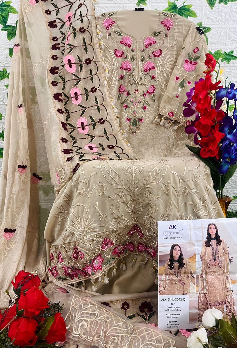 AL Khushbu Hit Design 3043 Colors 8