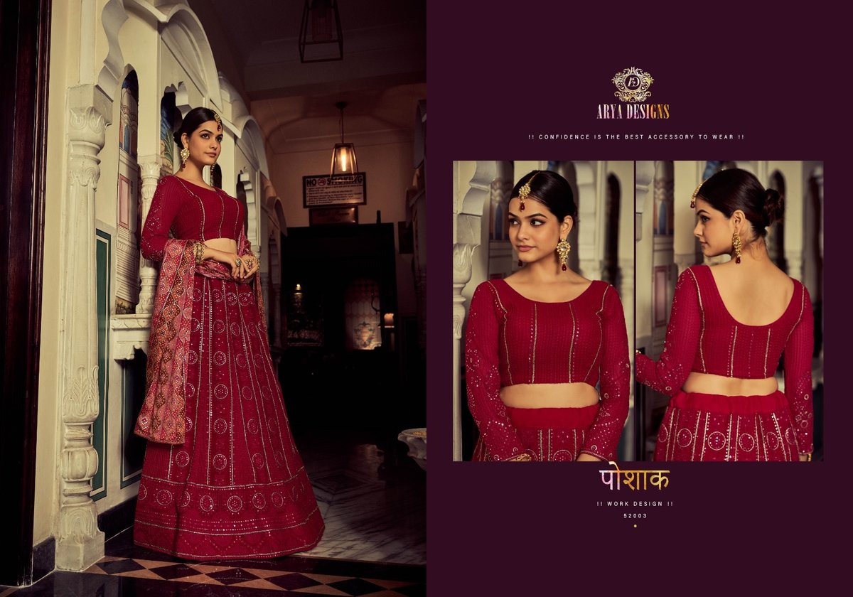 Arya Designs Poshak Vol-5 52001-52005 Series 3