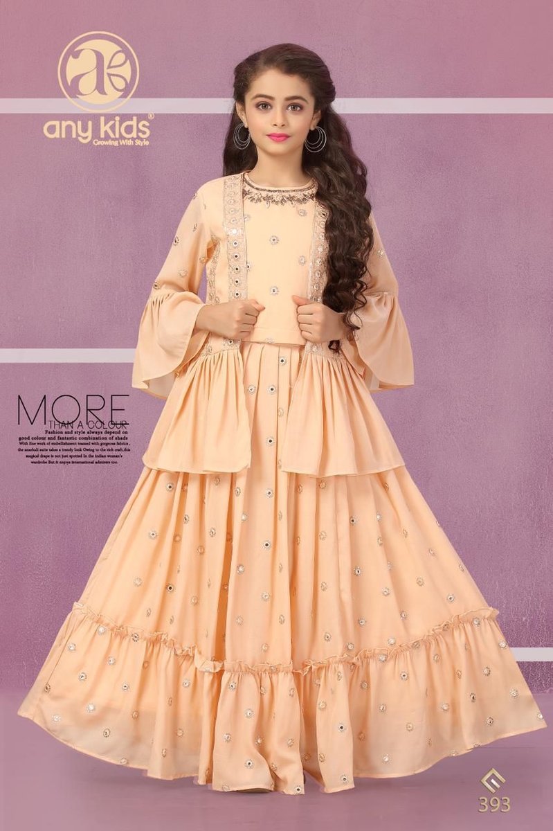 Any Kids Designer Gowns Vol-28 392-411 Series 2