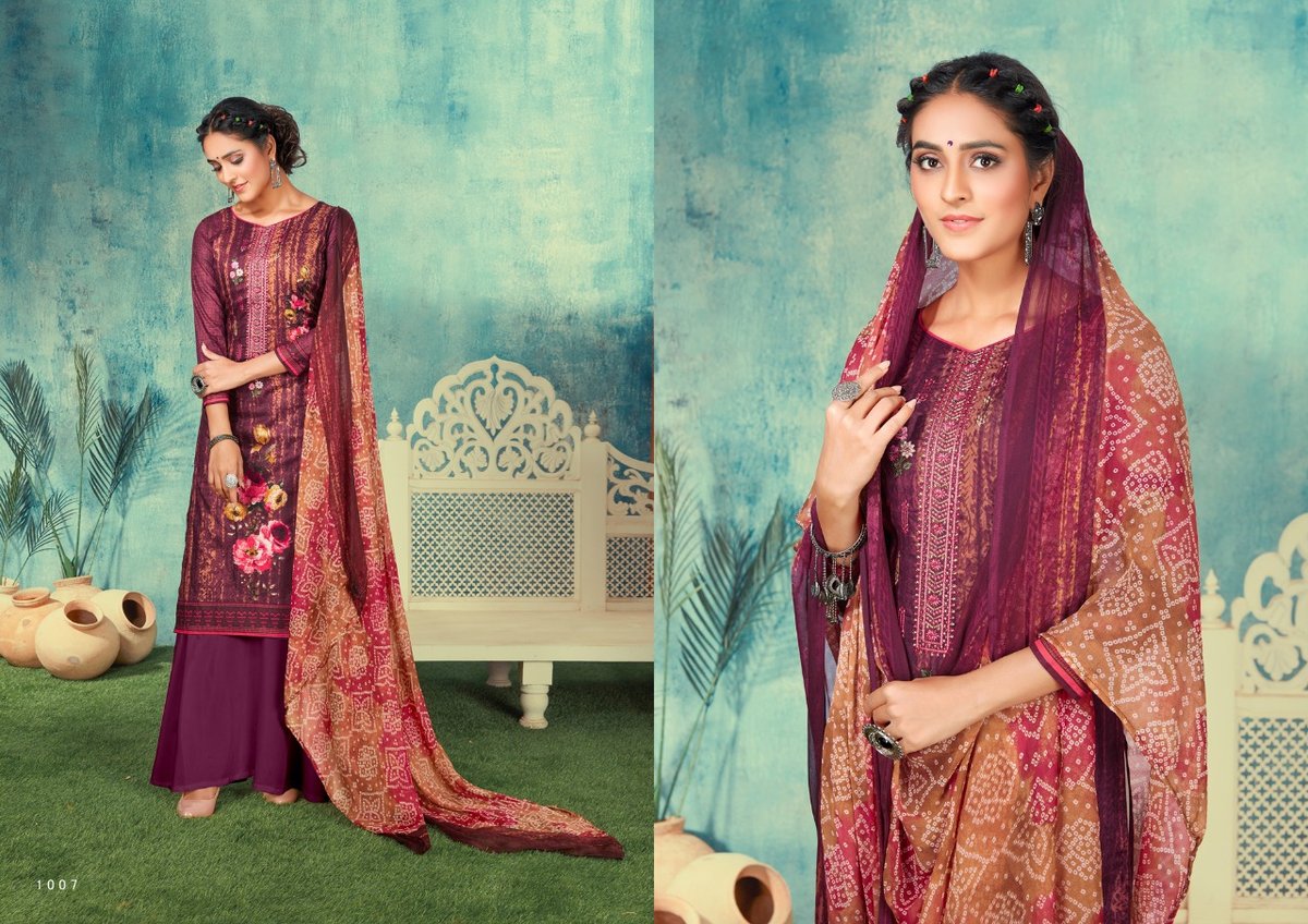 Anita Silk Mills Kaashvi 1001-1008 Series 7