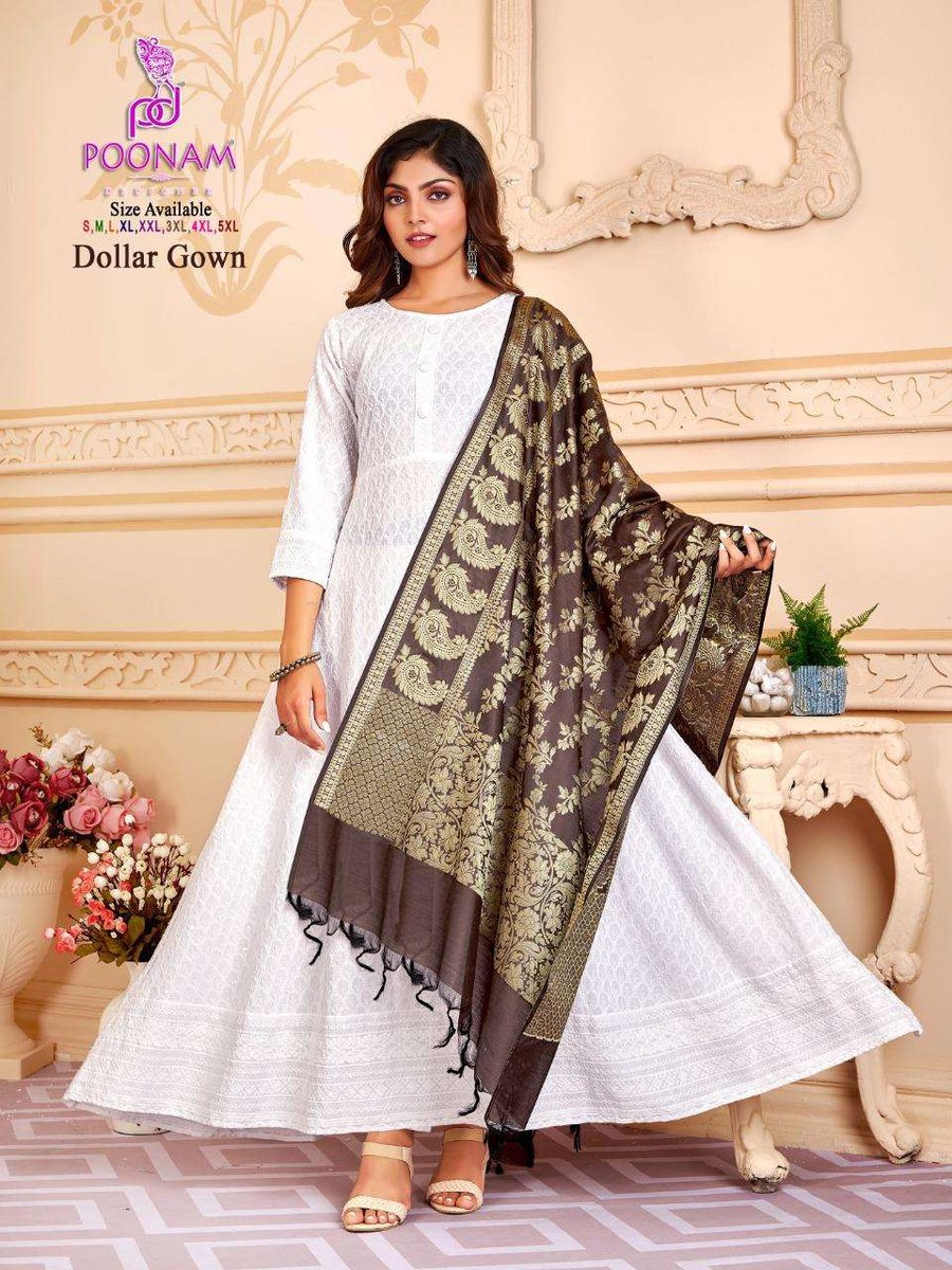 Poonam Designer Dollar Gown 1001-1006 Series 2