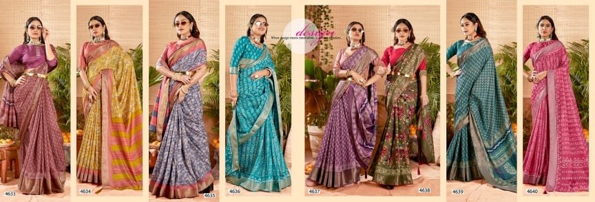 5D Designer Meenakshi Vol-6 4633-4640 Series 9