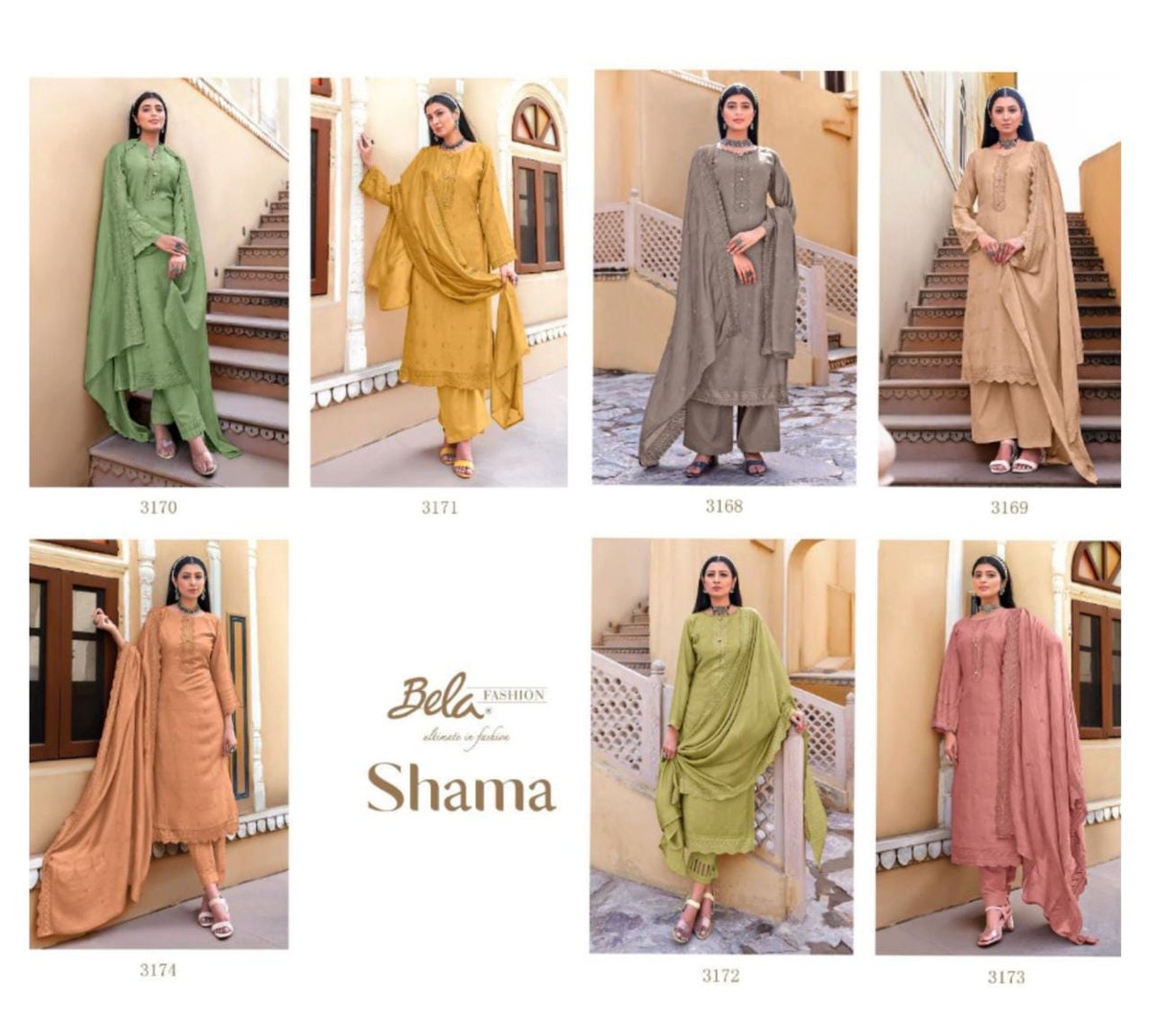 Bela Fashion Shama 3168-3174 Series 8