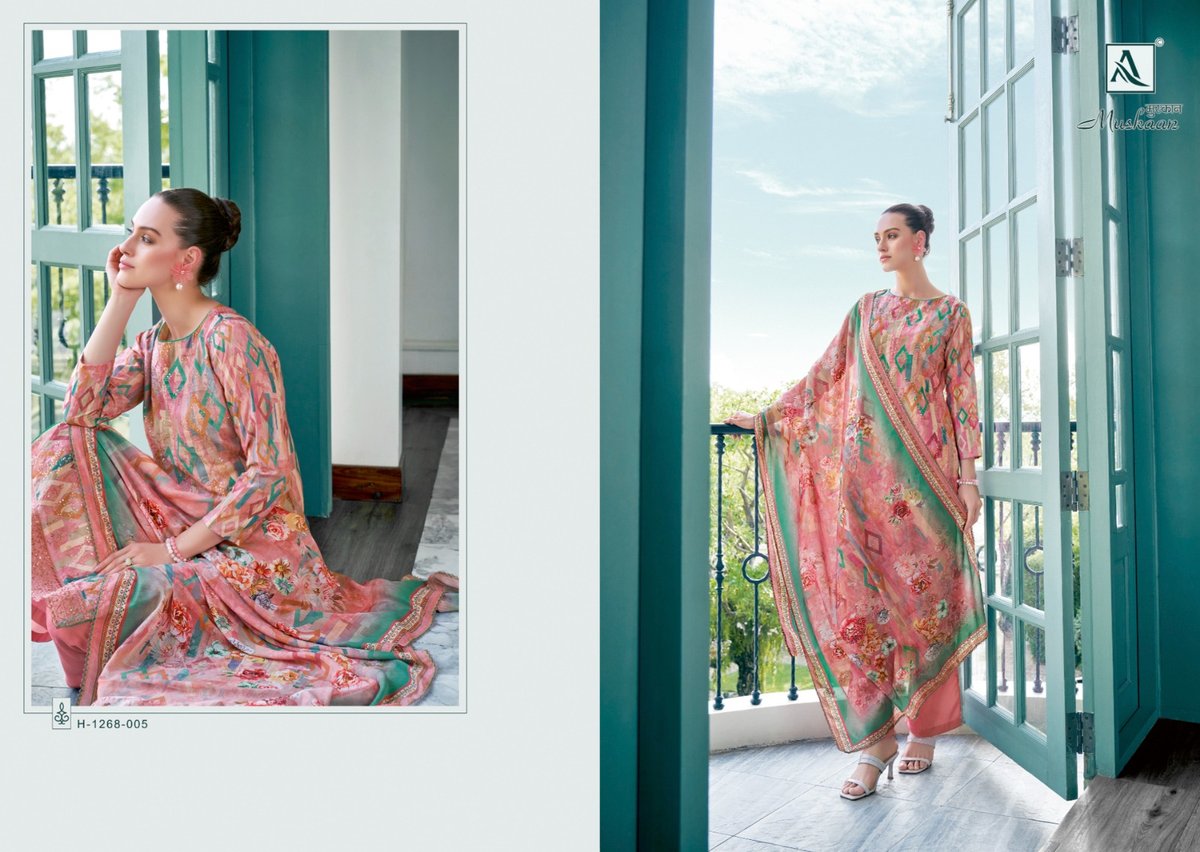 Alok Suit Muskaan 1268-001 to 1268-006 Series 5