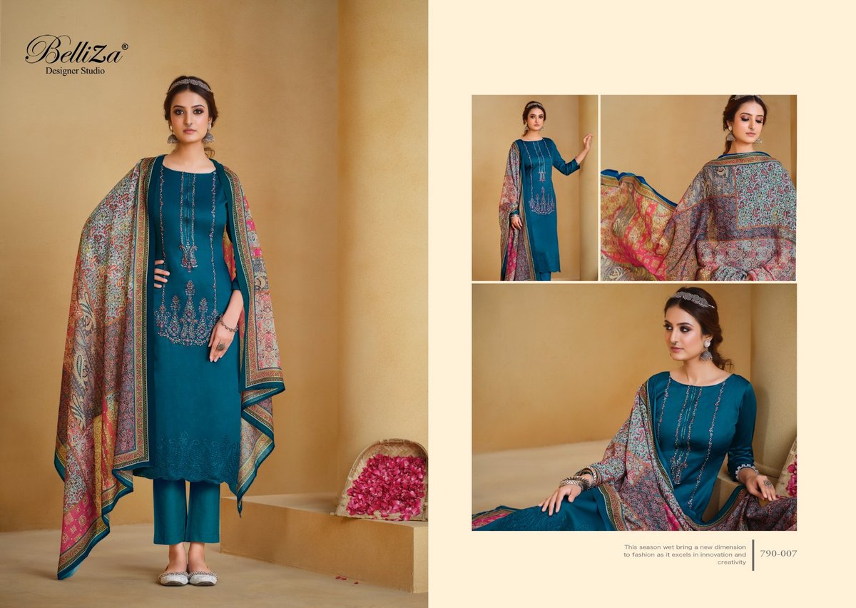 Belliza Designer Jashn E Ishq 790-001 To 790-008 Series 7